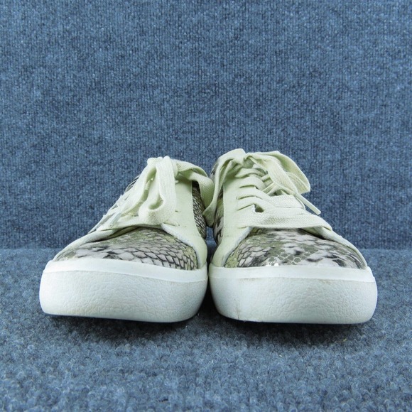 Time And Tru Women Sneaker Shoes Gray Synthetic Lace Up Size 9 Medium - Picture 2 of 9